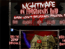 Tablet Screenshot of nightmareonfairgroundsroad.com